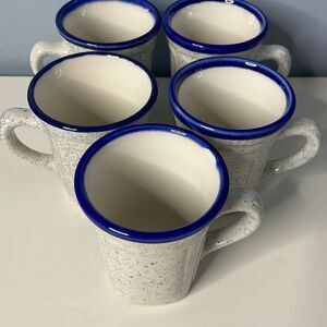 Vintage Syracuse China Kings Inn set of 5 Coffee Tea Cups